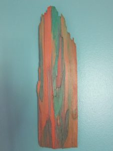 Apex-2 stained wood art