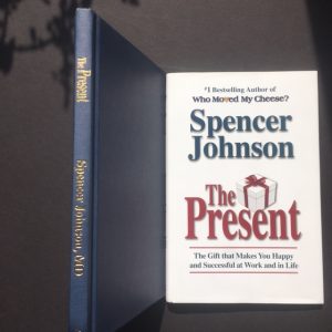 The dust-jacket for The Present